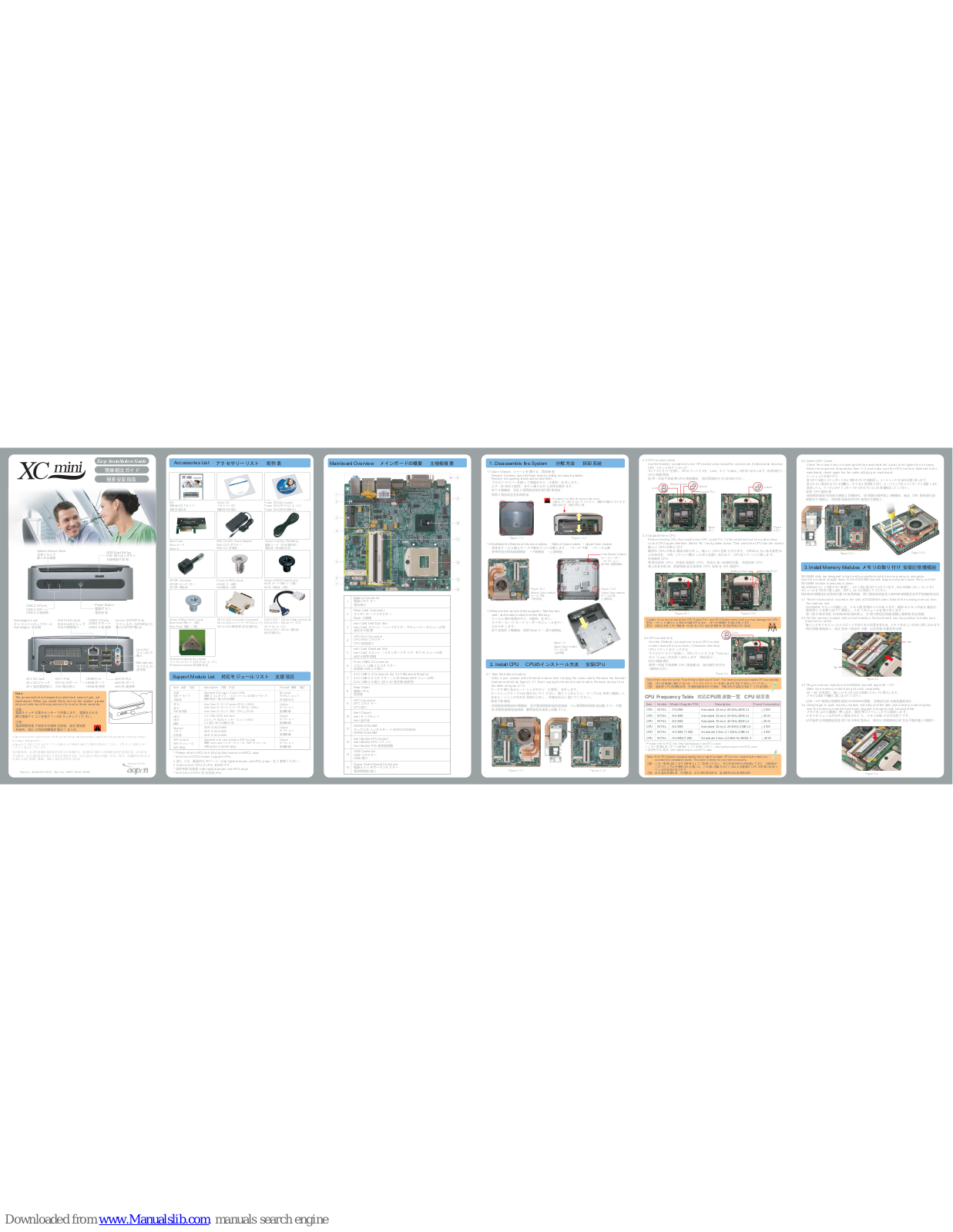 XC mini Easy Installation Manual - ManualMachine.com