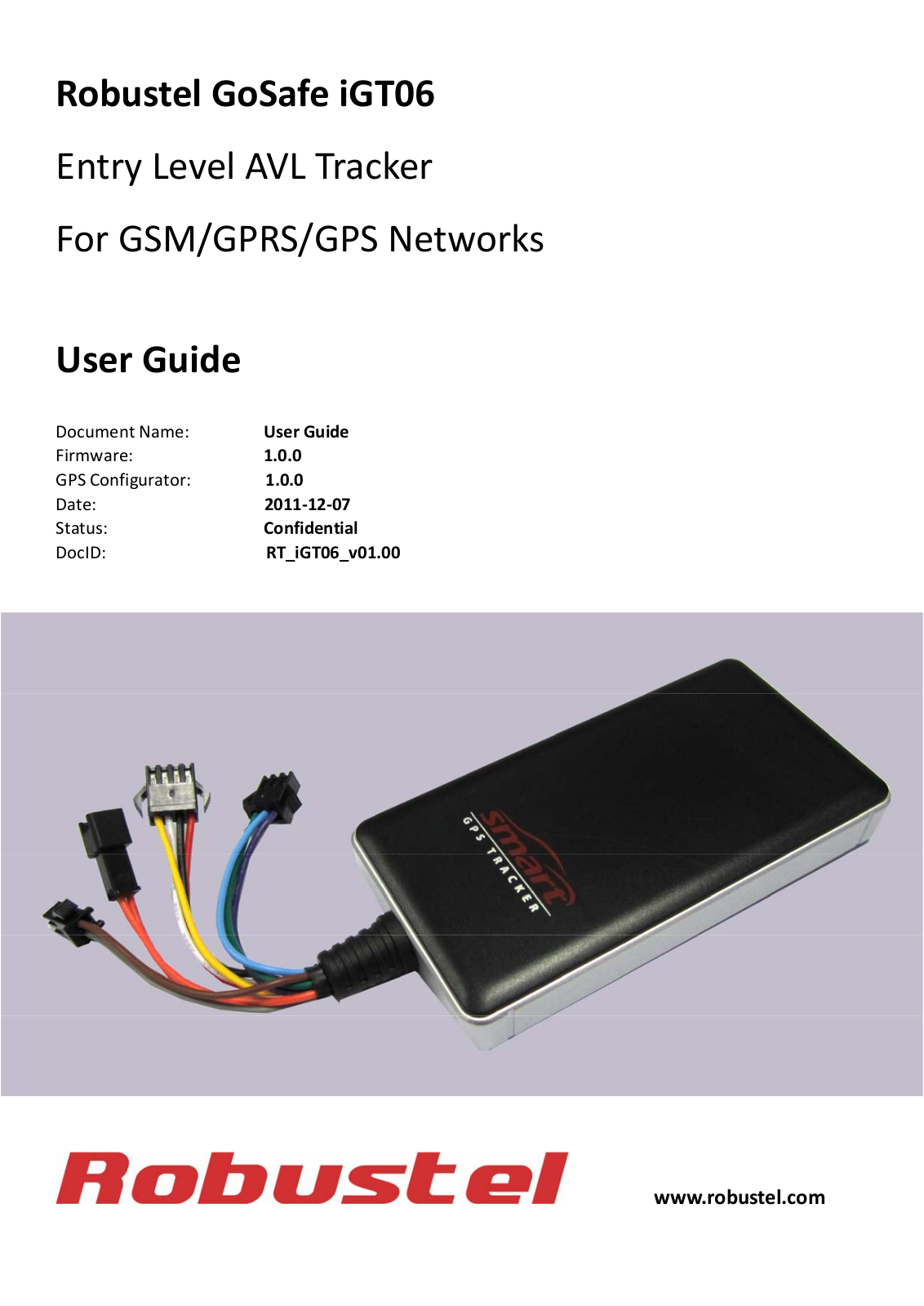 Robustel iGT06 User Manual