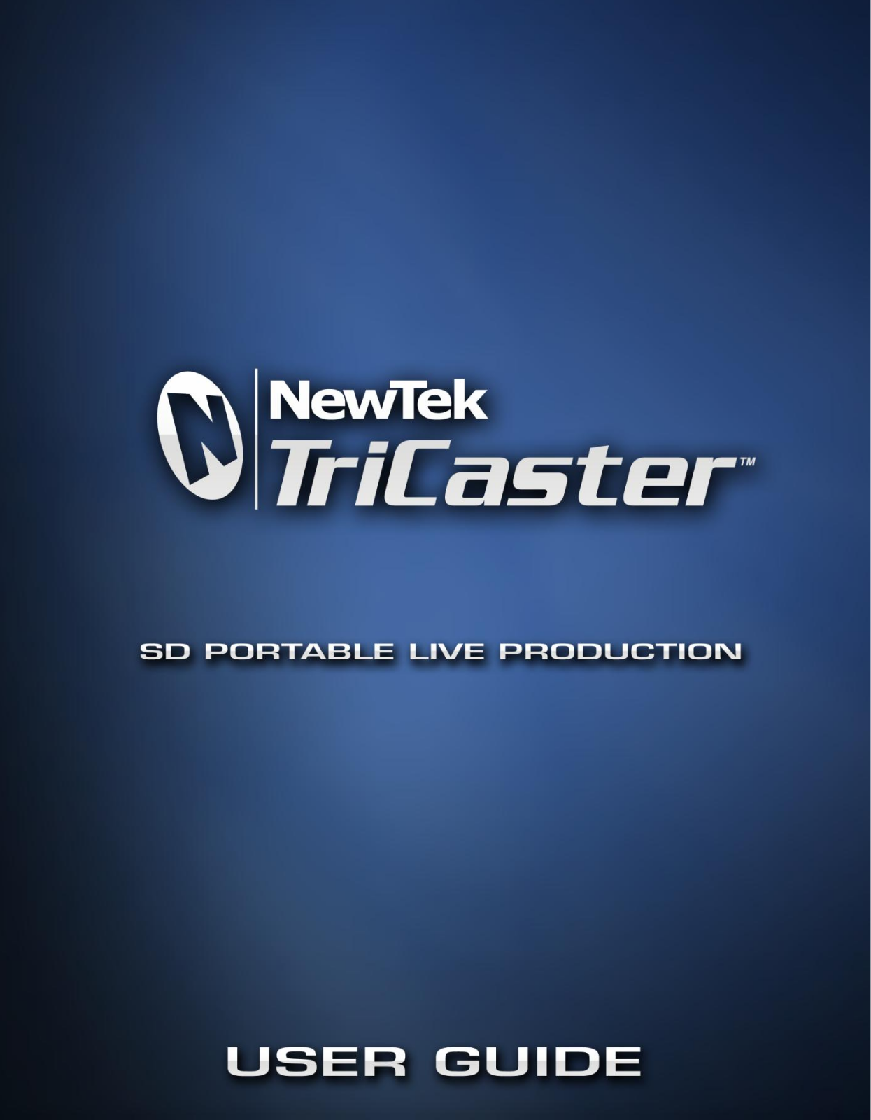 NewTek TriCaster Studio User Manual