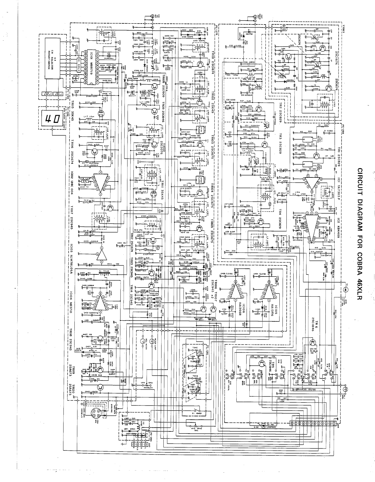 Cobra 46XLR User Manual