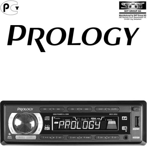 Prology MCH-395U User Manual