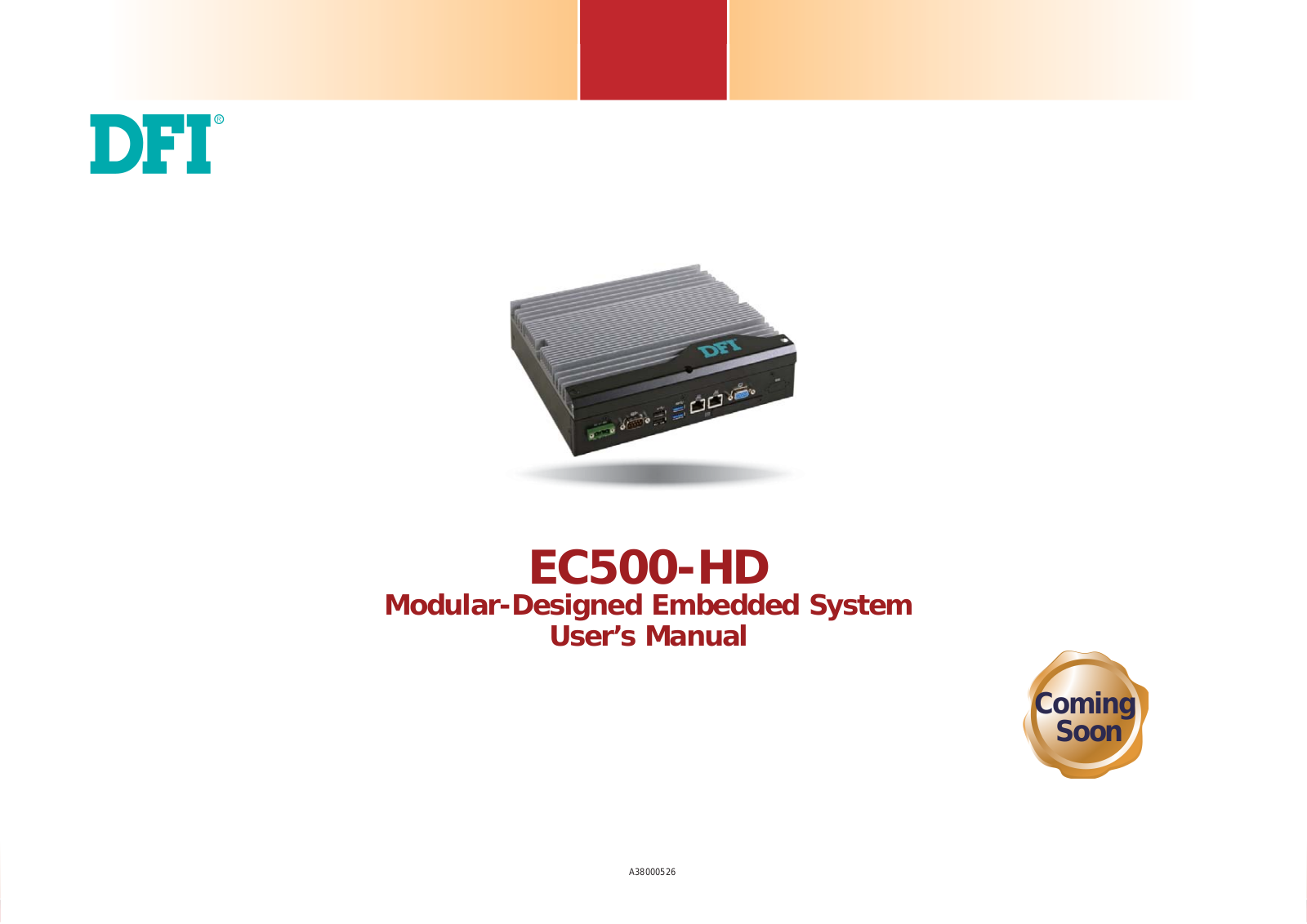 DFI EC500-HD User Manual