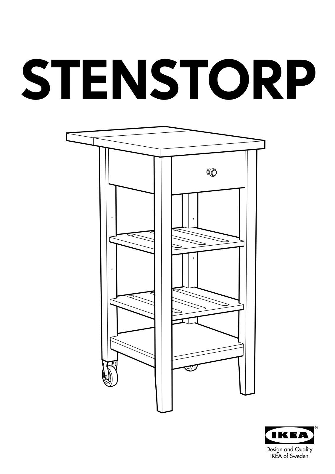 Ikea 40201916, 20219837 Assembly instructions