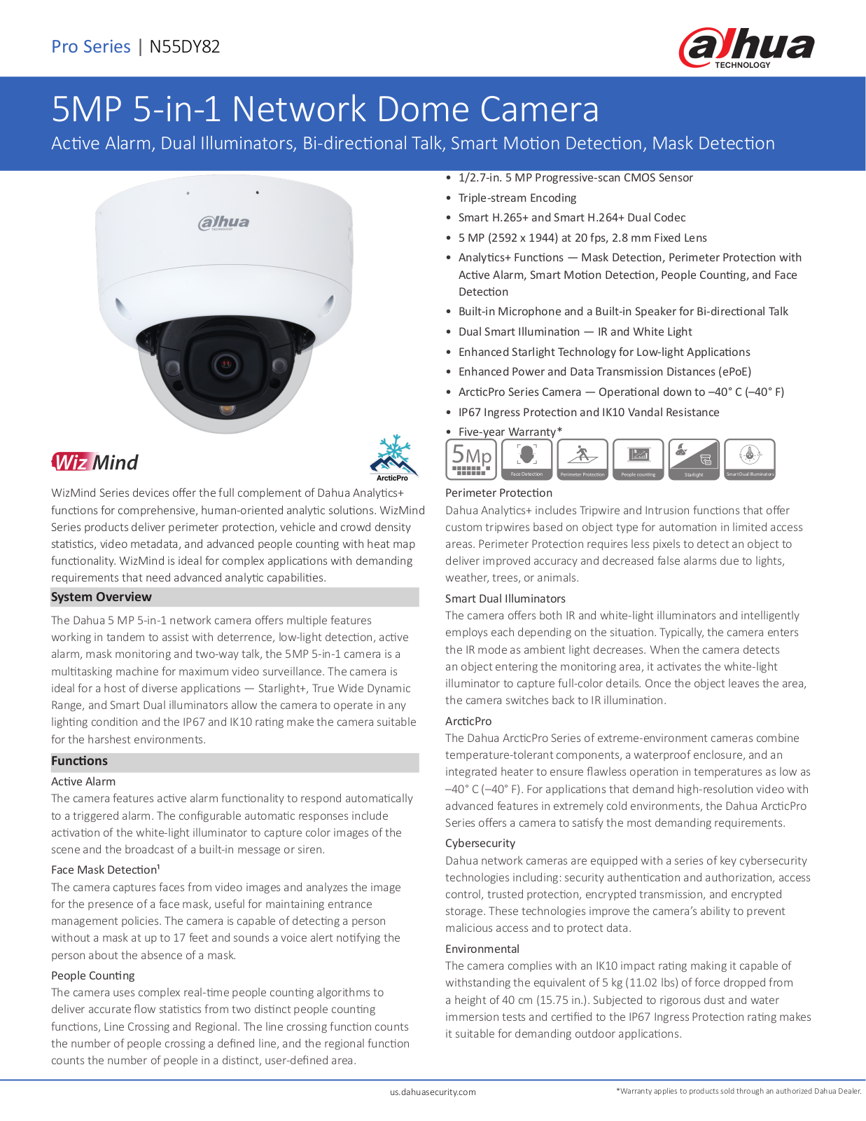 Dahua N55DY82 User Manual