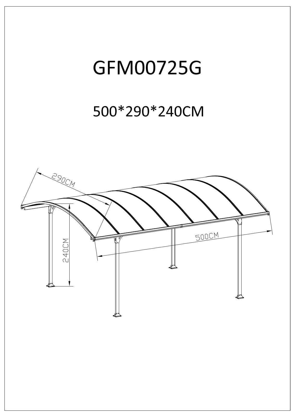 Argos GFM00725G ASSEMBLY INSTRUCTIONS