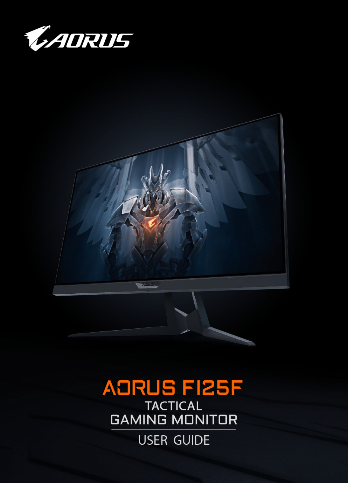 GIGABYTE AORUS FI25F User guide