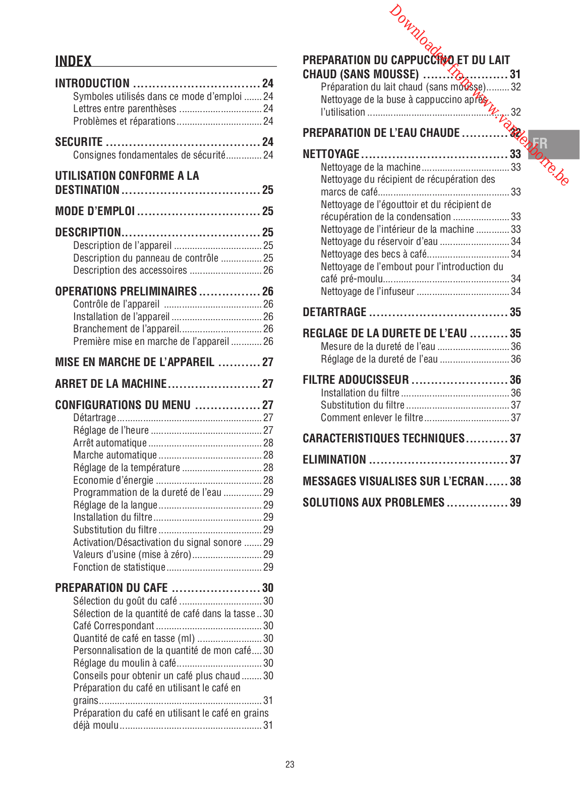 DELONGHI ECAM 23.420S User Manual