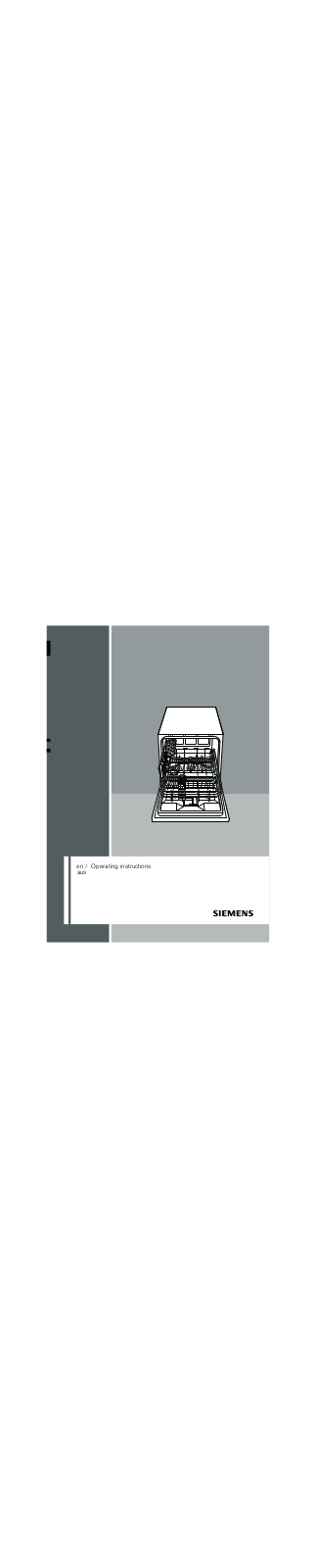 Siemens SK76M530AU Operating instructions