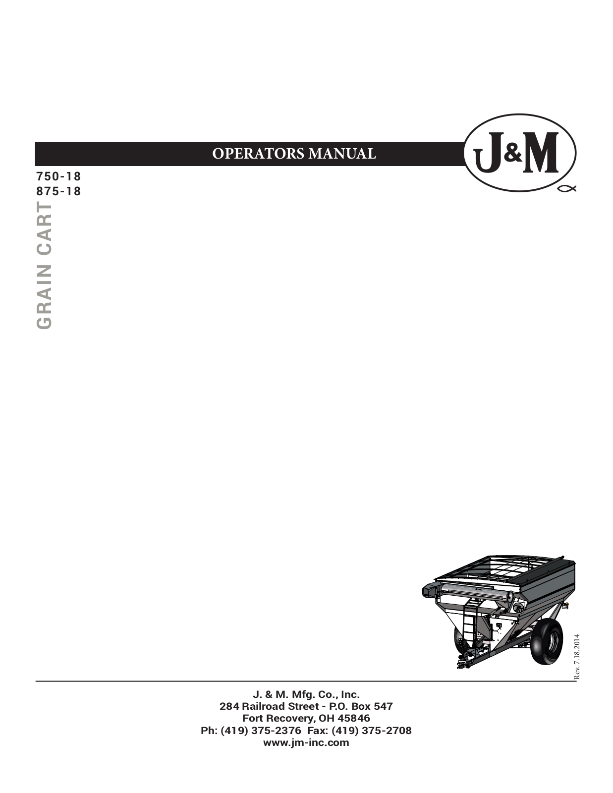 J&M 875-18 User Manual