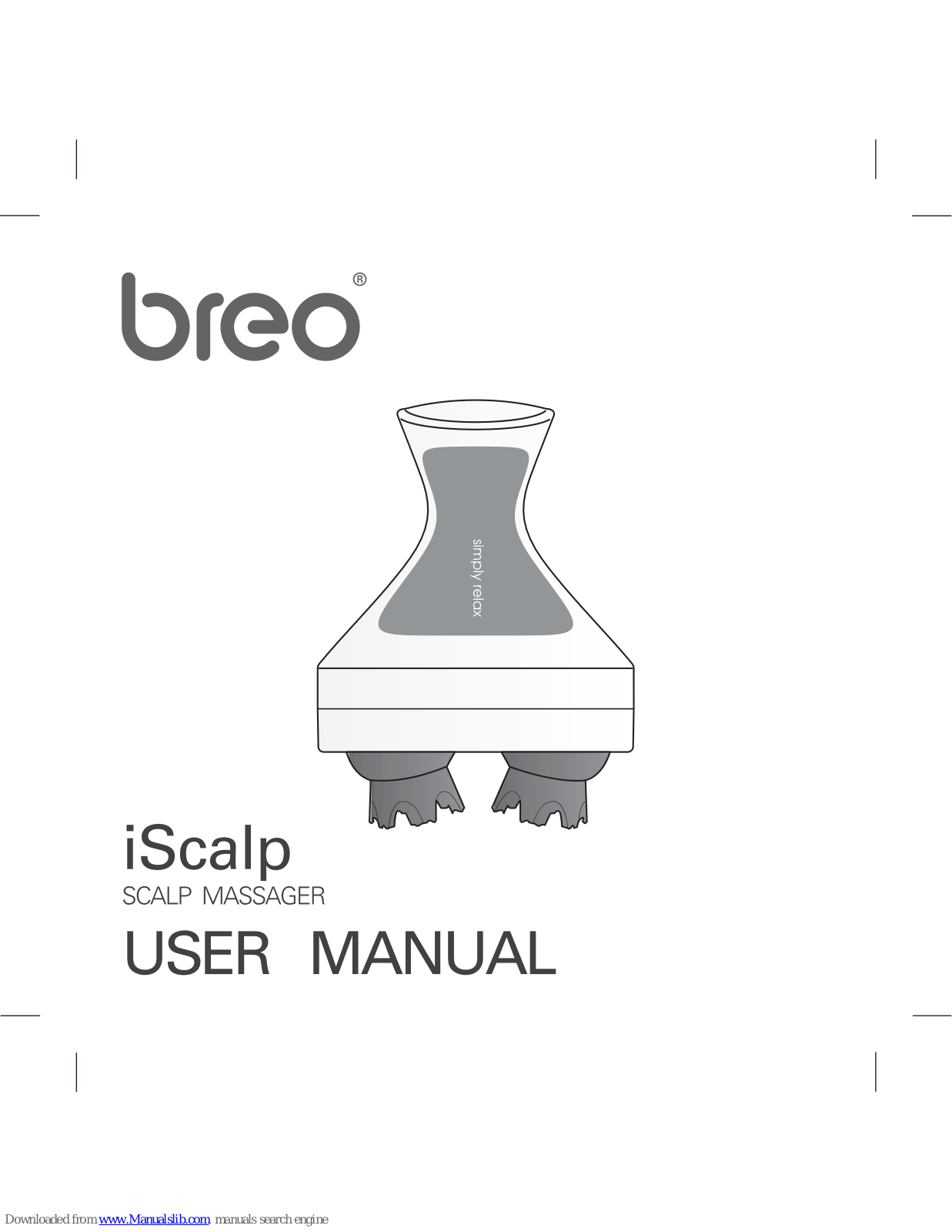 Breo iScalp User Manual - ManualMachine.com