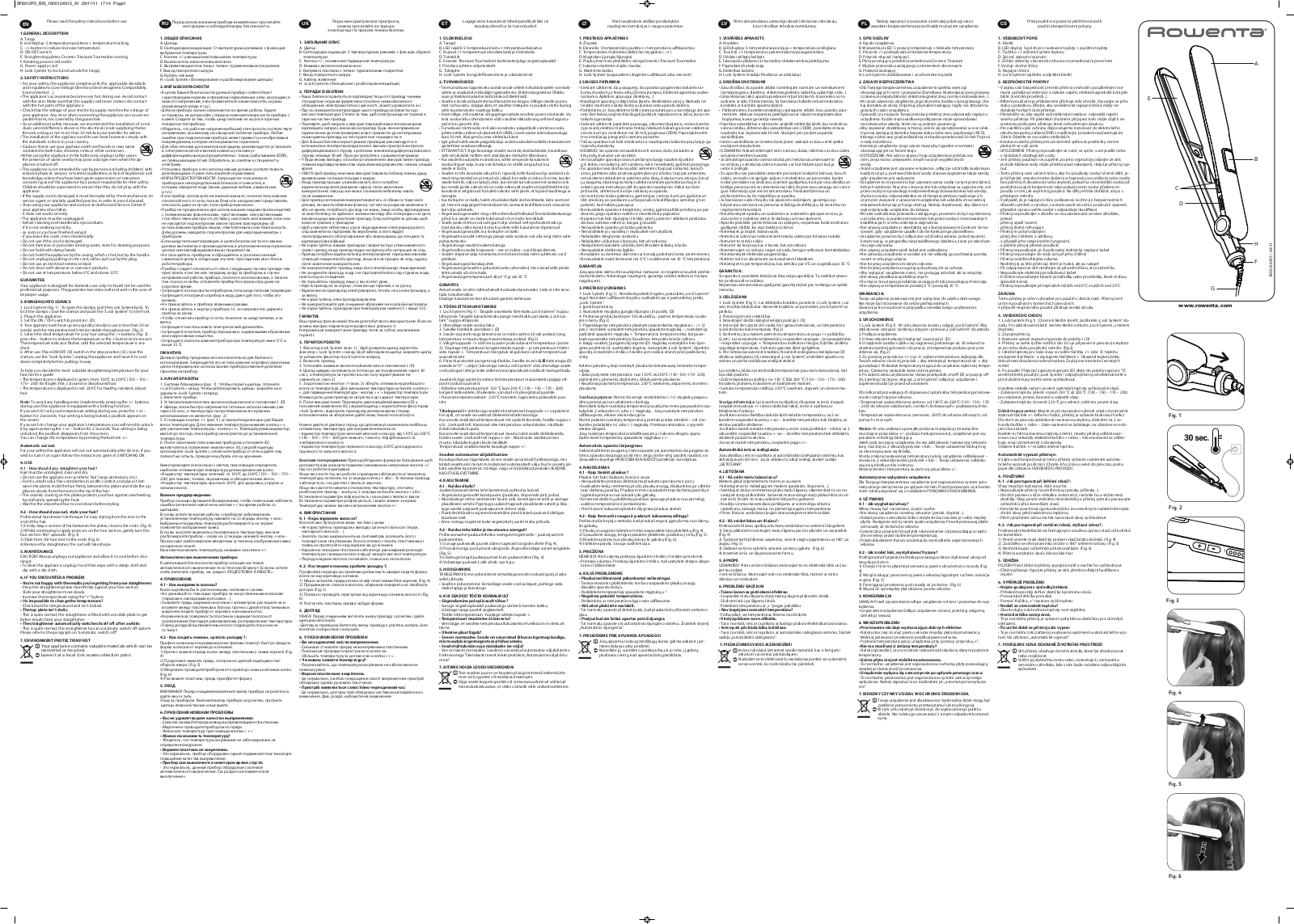 Rowenta SF 6010 User Manual