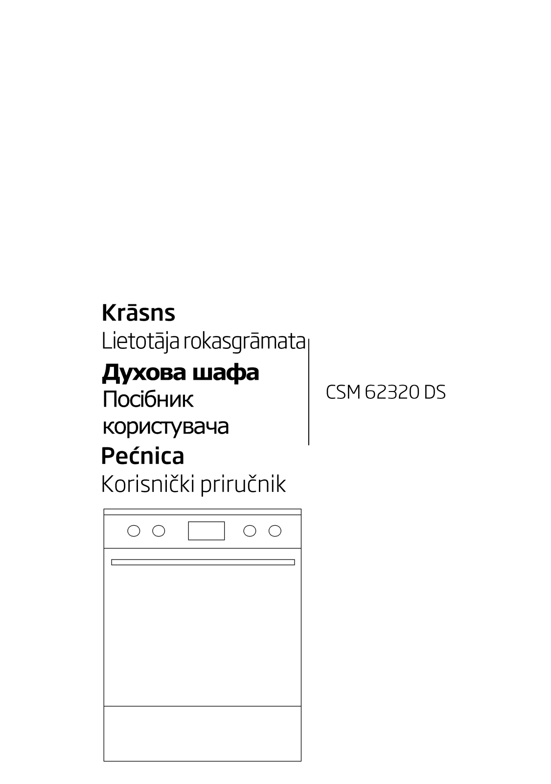 Beko CSM62320DS User manual