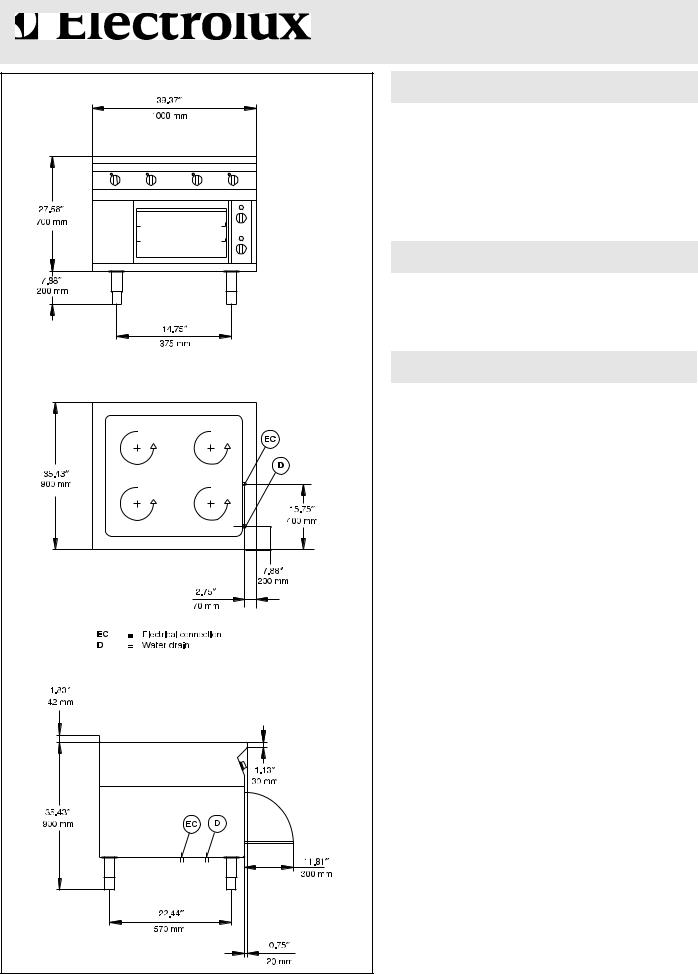 Electrolux 584148 S90, 584149 S90 General Manual