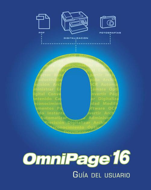 ScanSoft OmniPage Pro User Manual 16.0