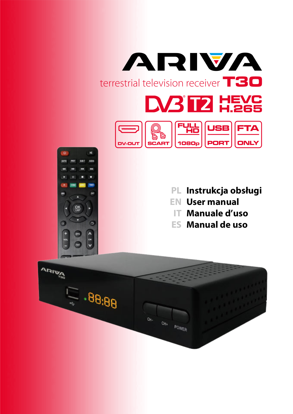 Ferguson Ariva T30 User guide - ManualMachine.com