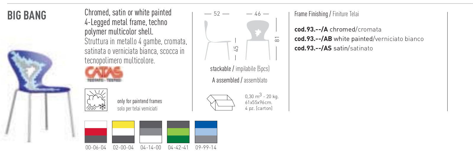 Gaber Big Bang Product information