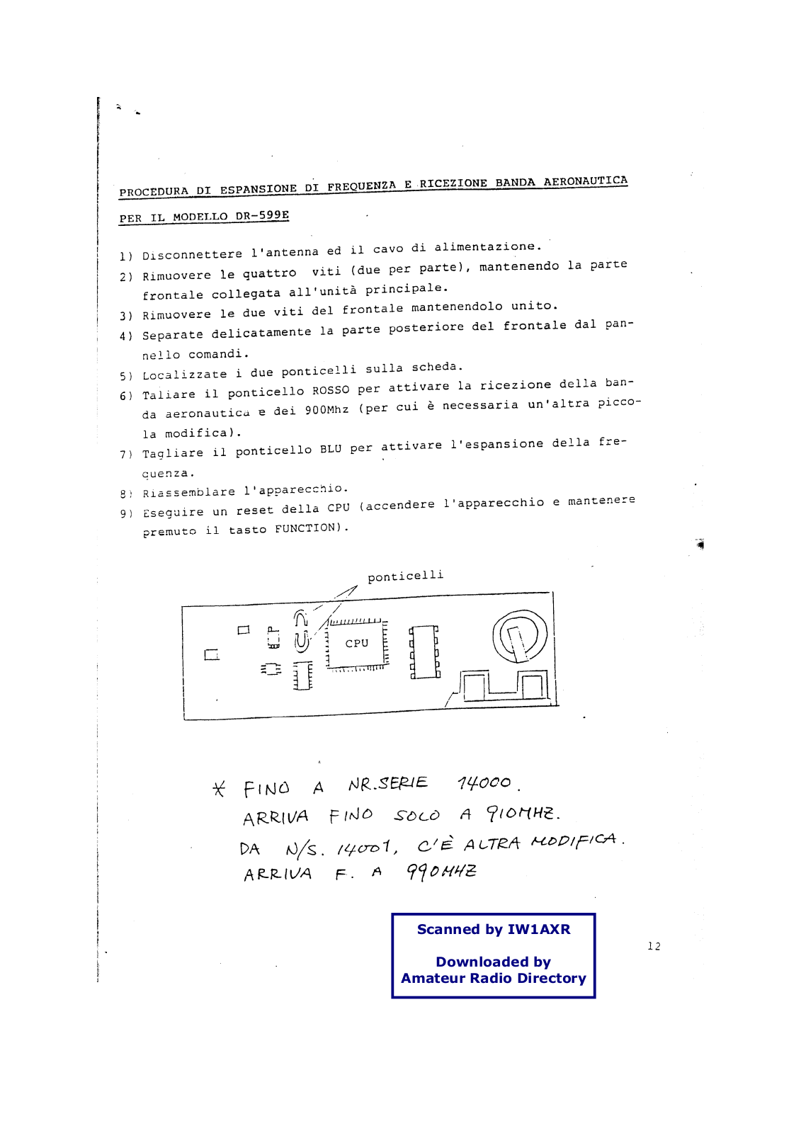 Pozosta DR-599T User Manual