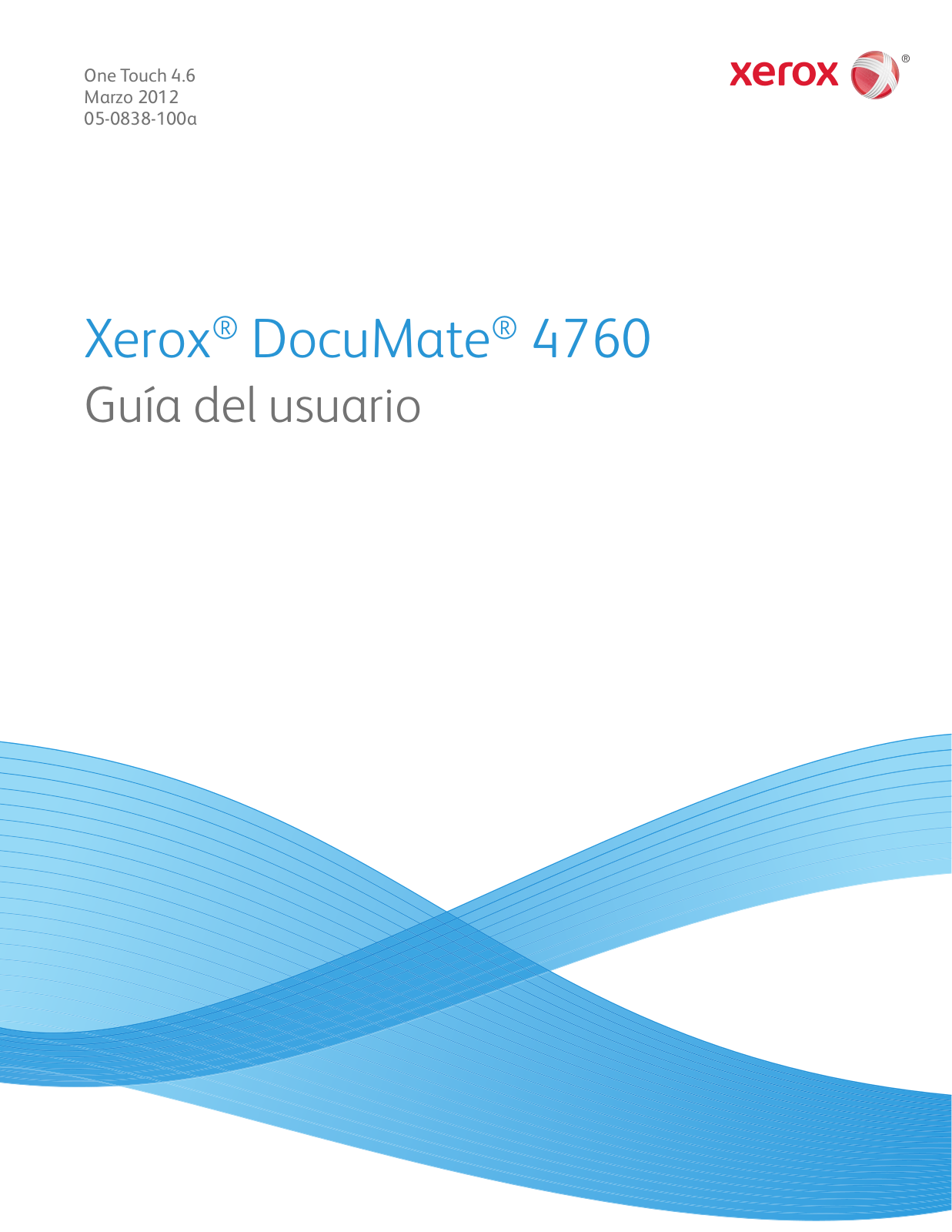 Xerox DocuMate 4760 User Guide