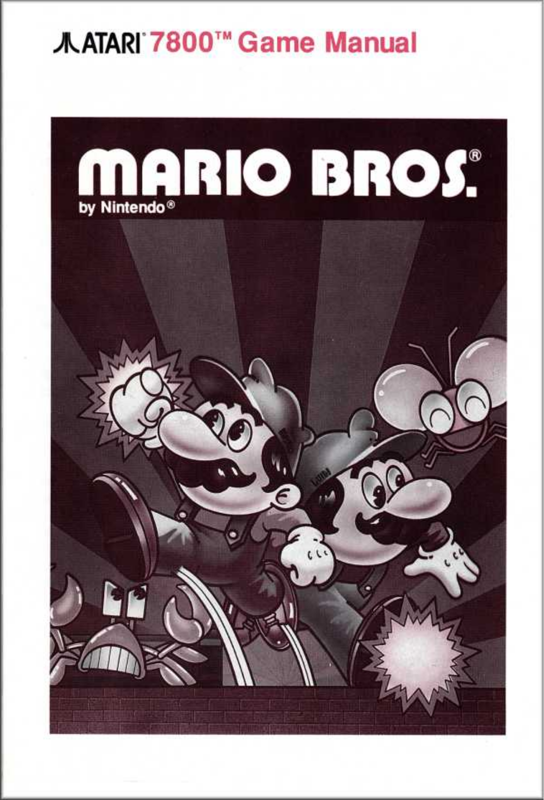 Atari Mario Bros. (1988) User guide