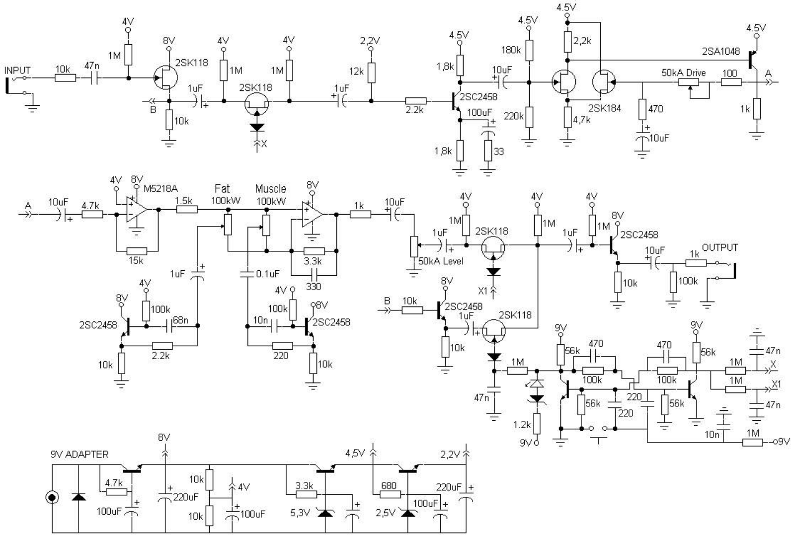 Boss pw2 schematic