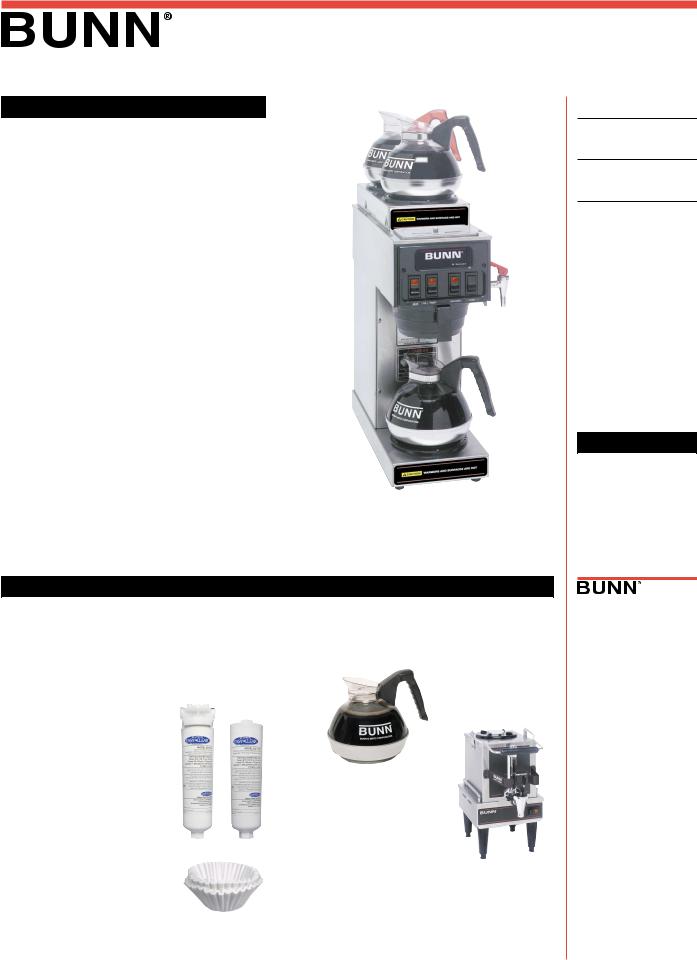 Bunn Coffee Maker ST-15 User Manual