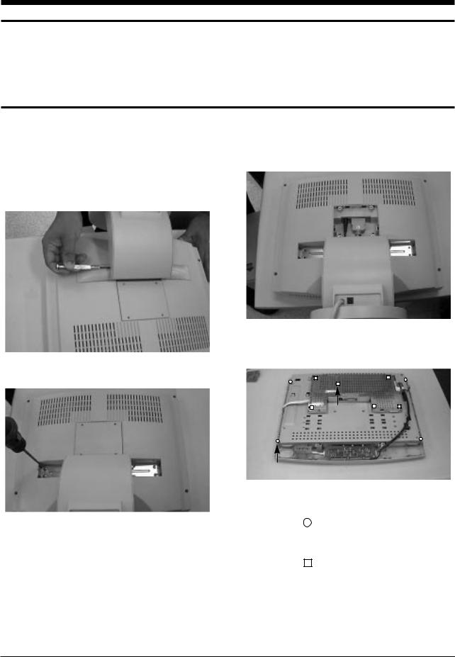 Samsung LXB530, LXB550, LXB350 Disassemble