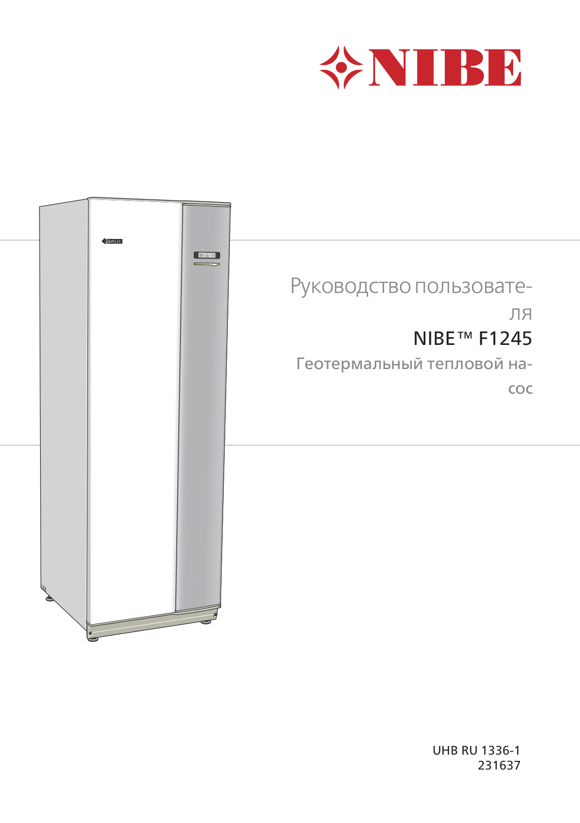 Nibe F1245-5, F1245-10, F1245-8, F1245-6, F1245-12 User Manual