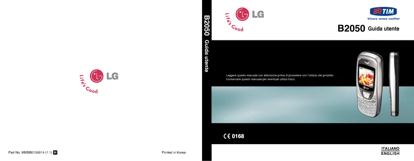 Lg B2050 User Manual