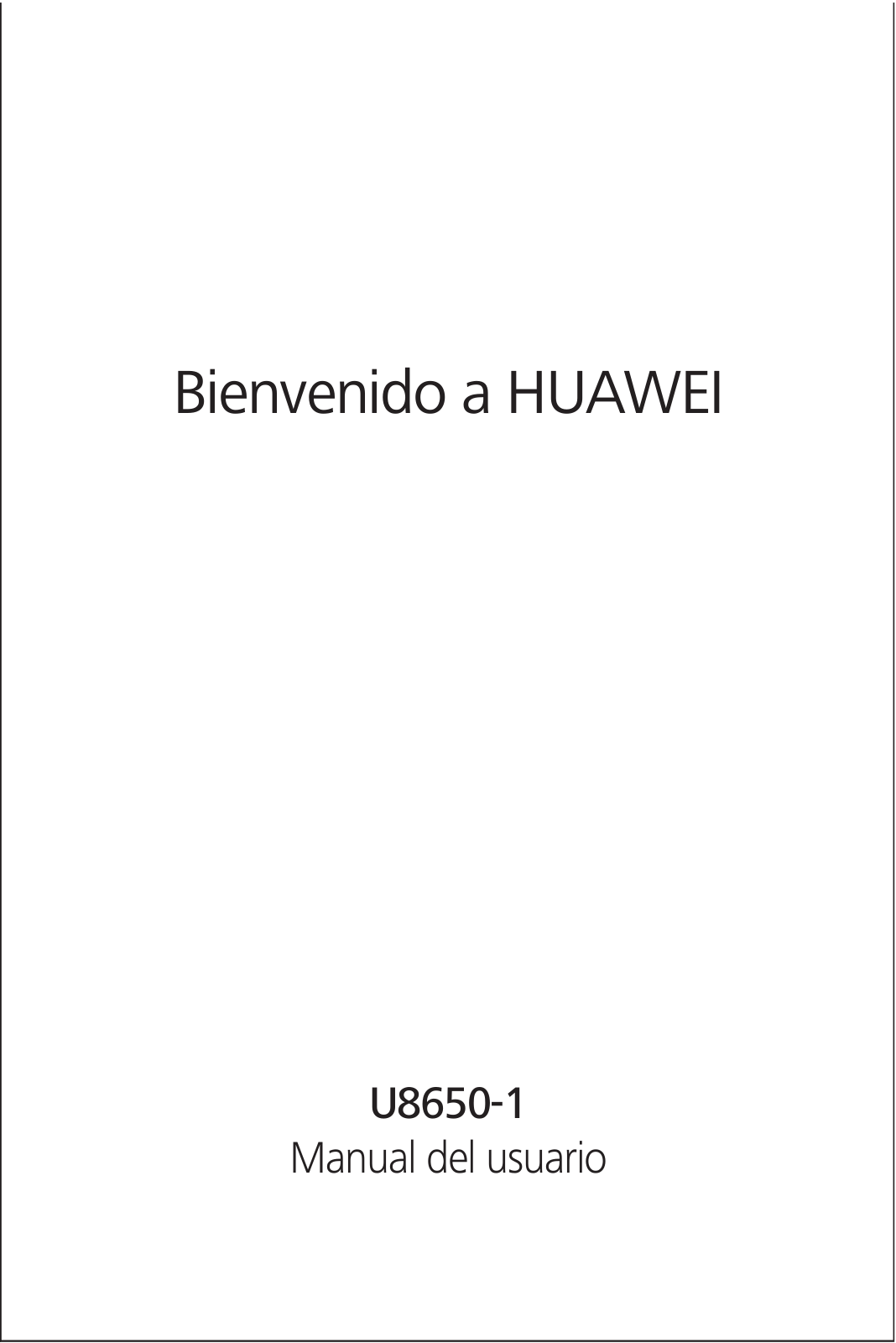 Huawei Sonic User Manual