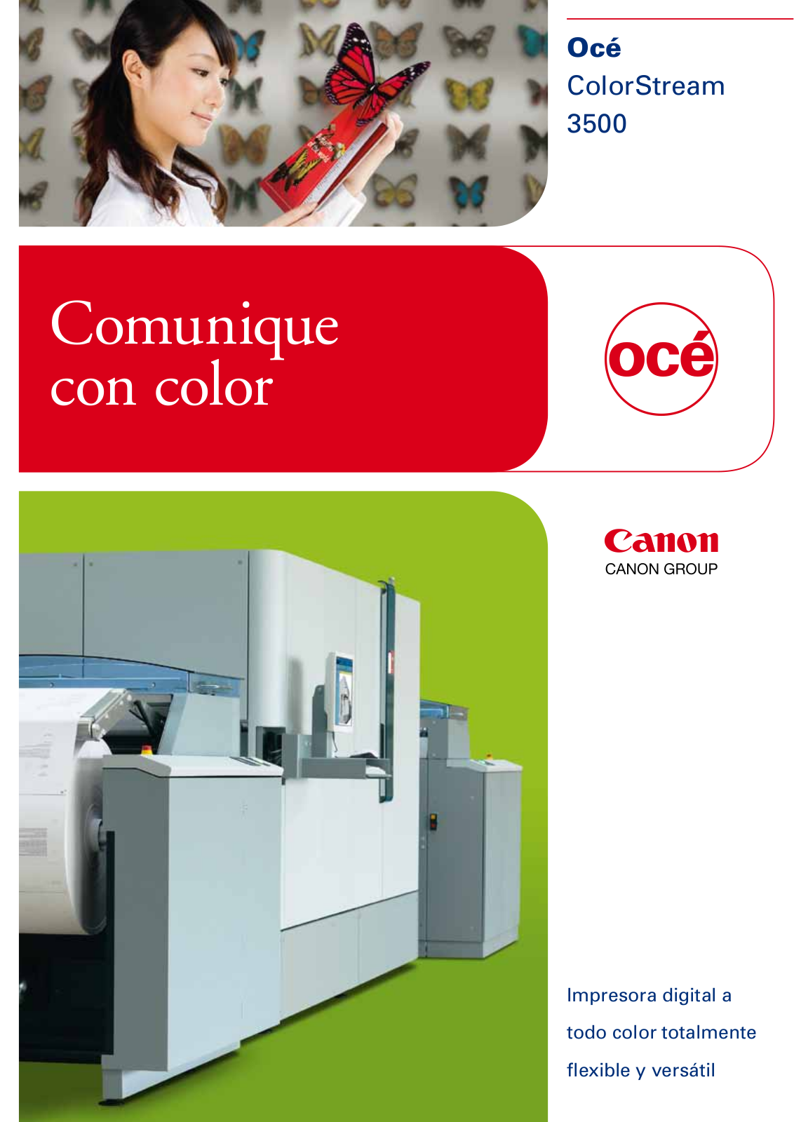 Canon Océ ColorStream 3500 BROCHURE