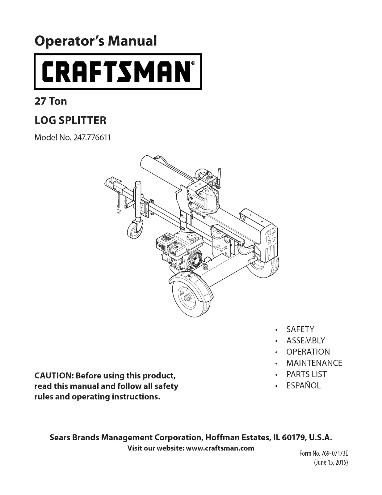 MTD 24BG57M1799 Owner’s Manual