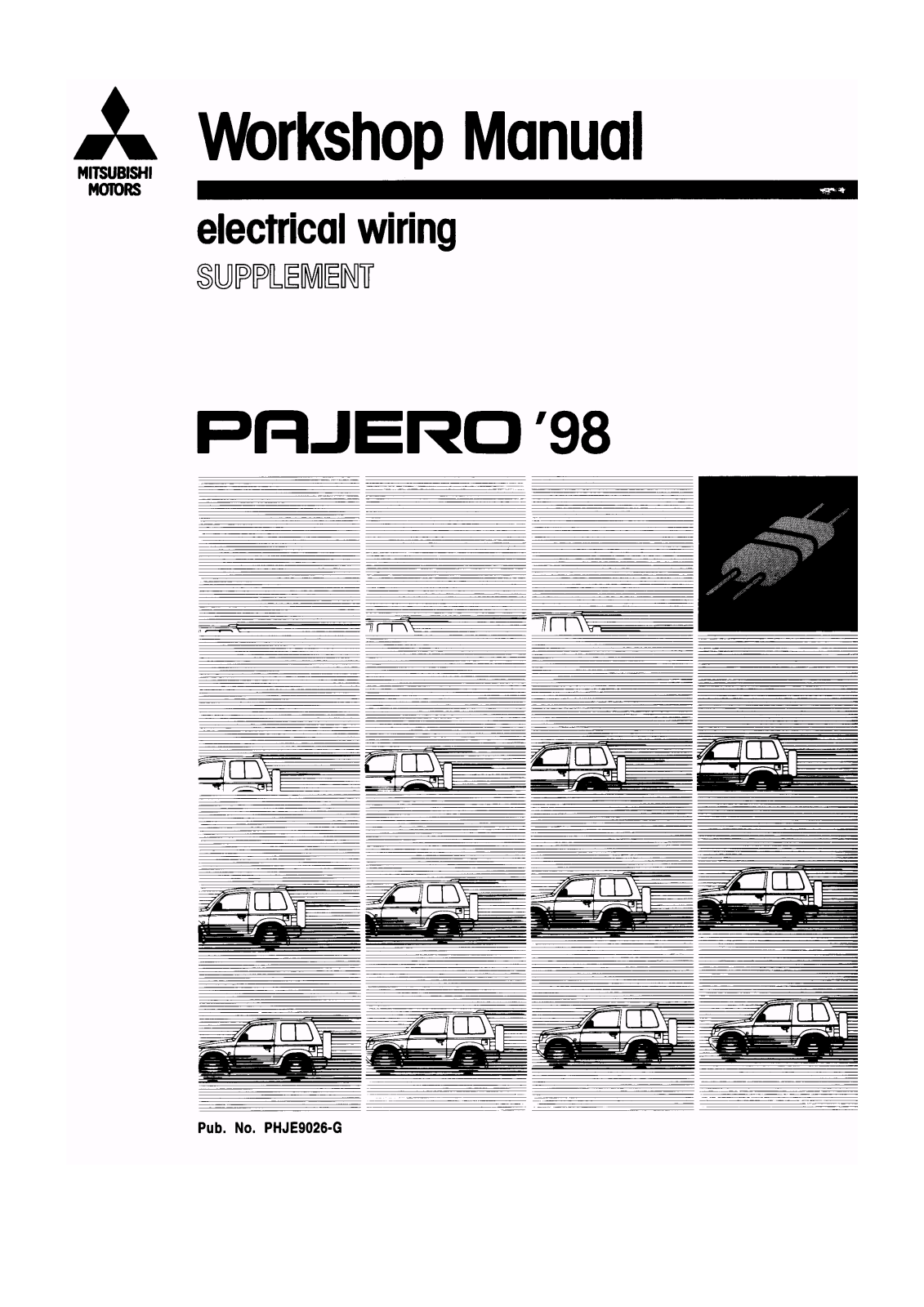 Mitsubishi Pajero 1998 User Manual