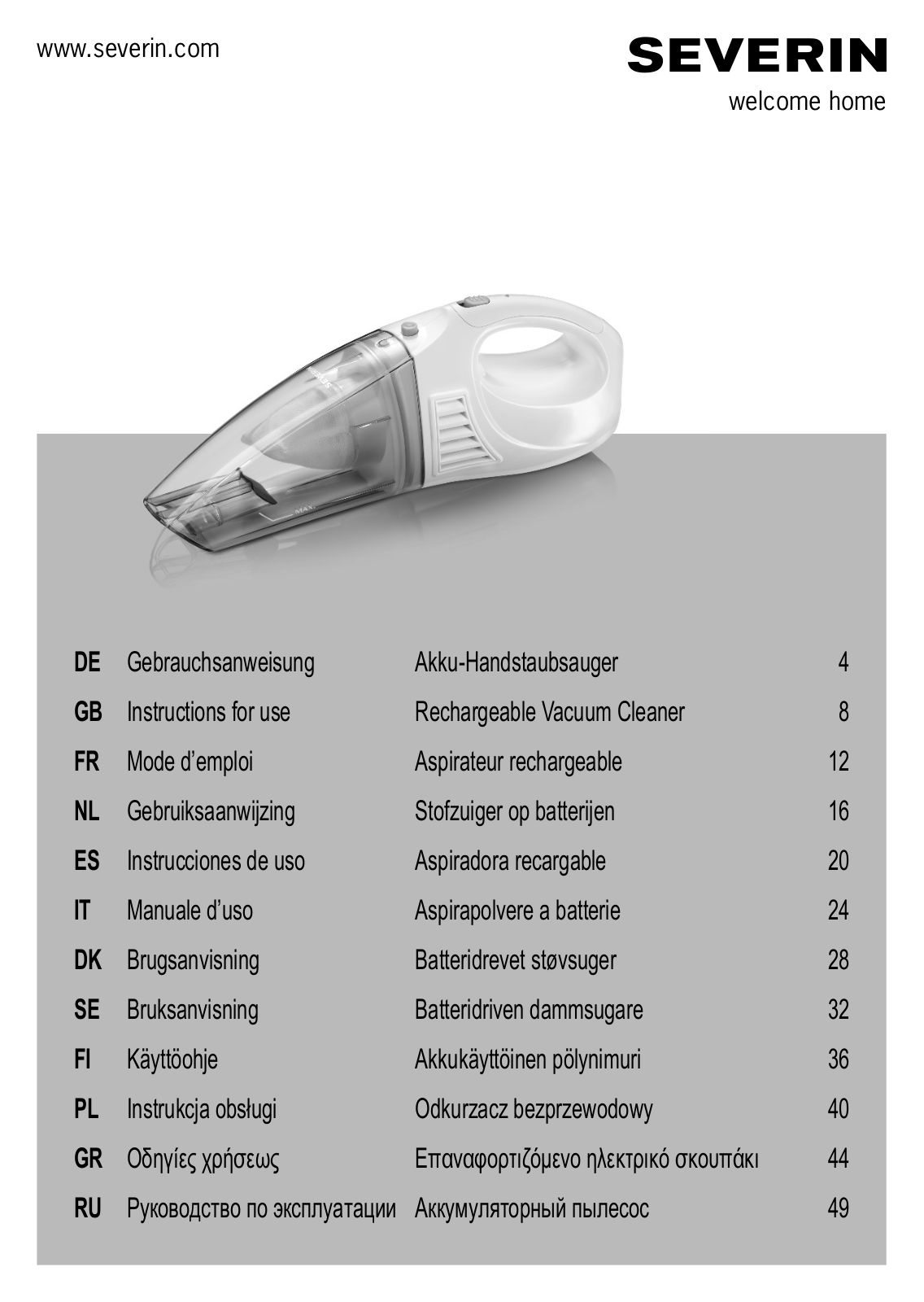 Severin АН 7913, AH 7913 User Manual