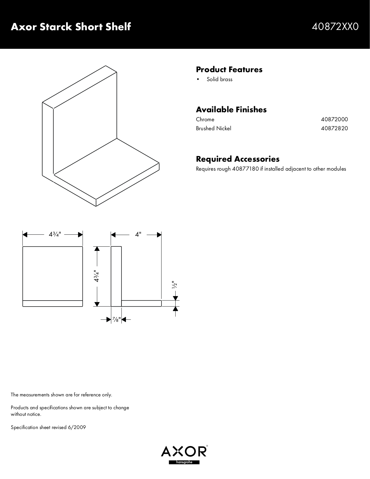 Factory Direct Hardware 40872000 User Manual