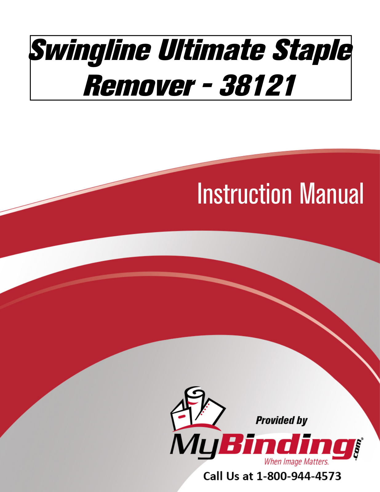 Swingline 38121 User Manual - ManualMachine.com