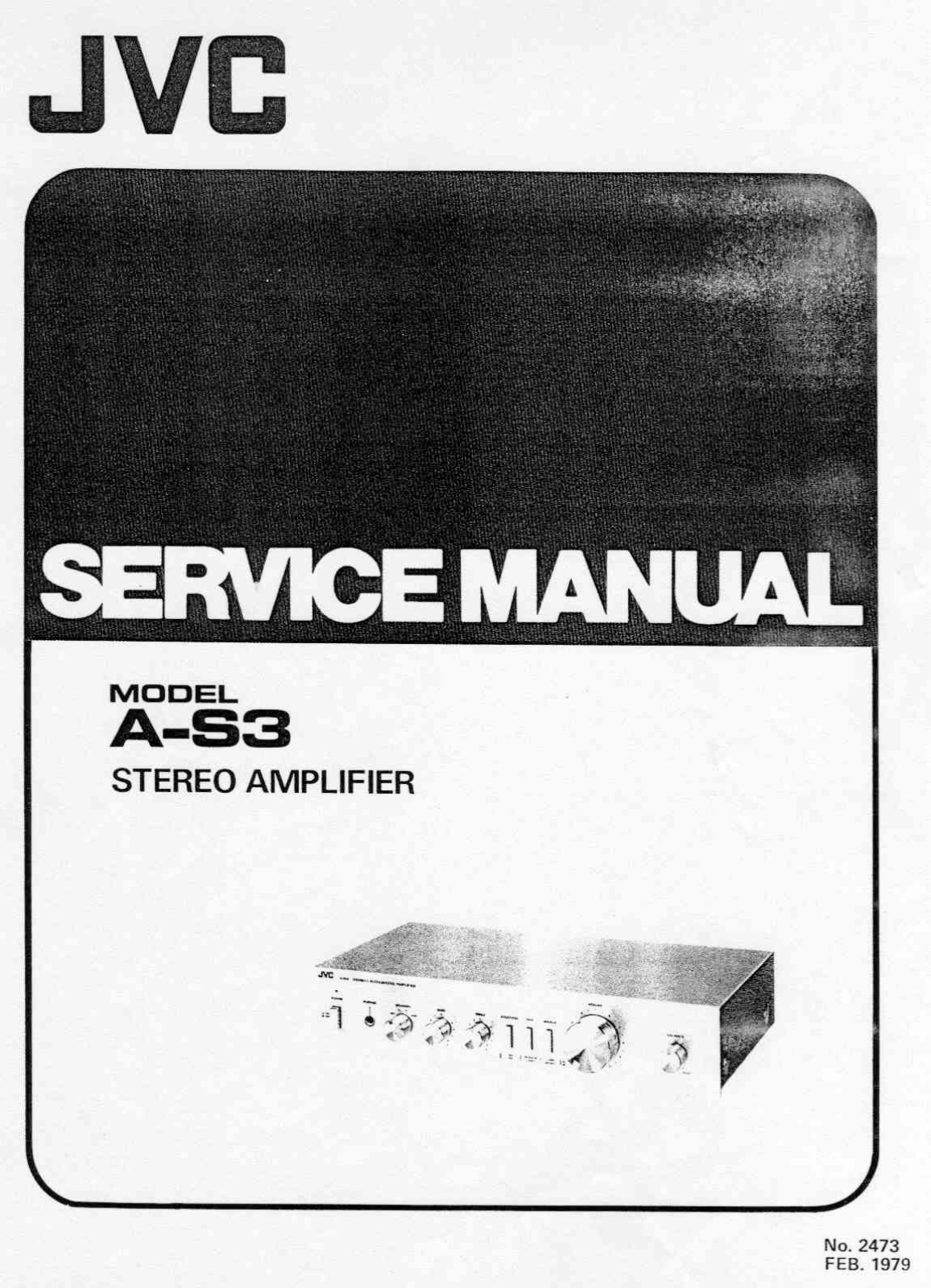 JVC AS-3 Service manual