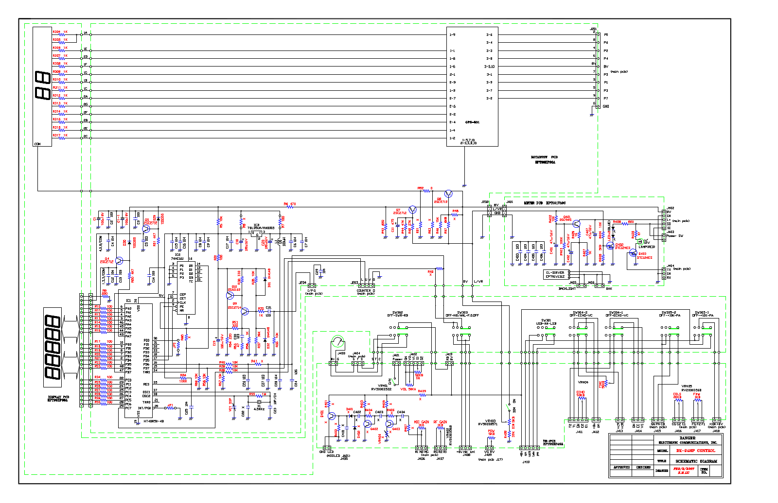 Galaxy dx94hp Control