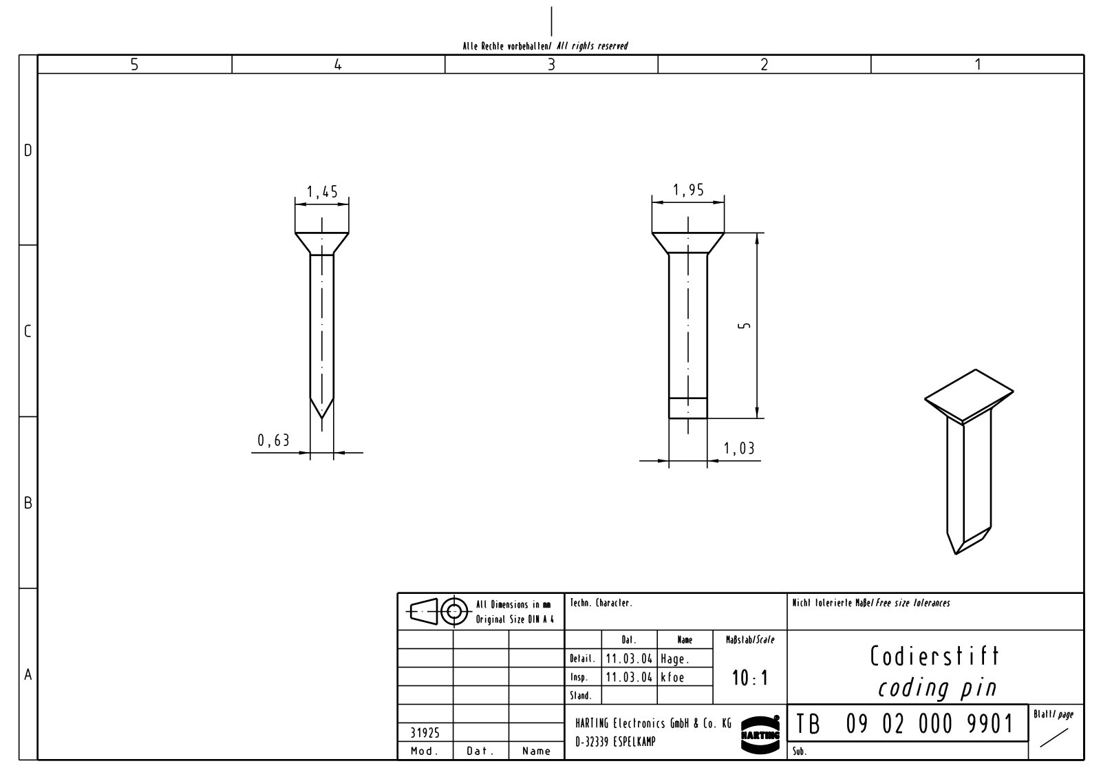 HARTING 0902 000 9901 Datasheet - ManualMachine.com