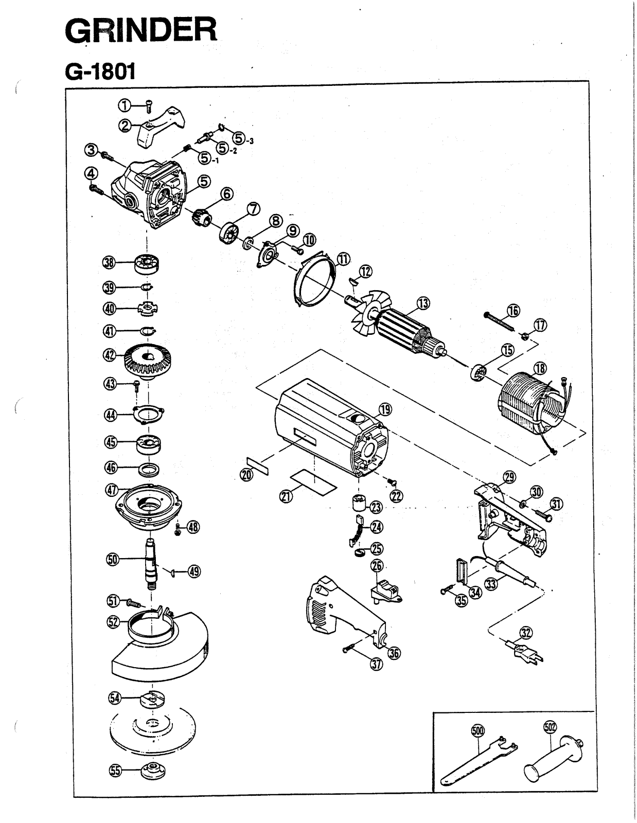 Ryobi G1801 User Manual