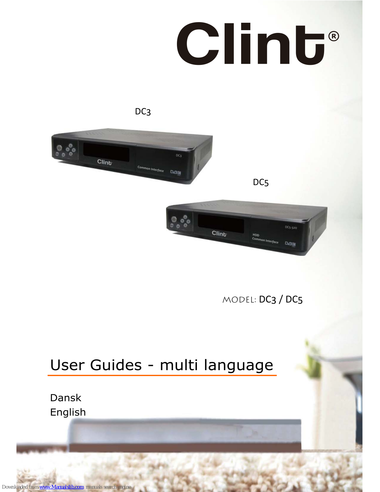 Clint DC3, DC5 User Manual