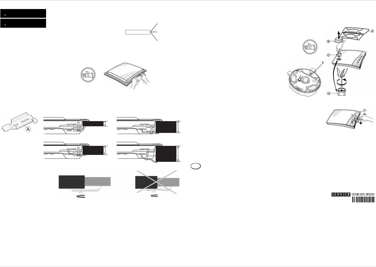 Whirlpool GOA 7523/NB TABELA DE PROGRAMAS User Manual