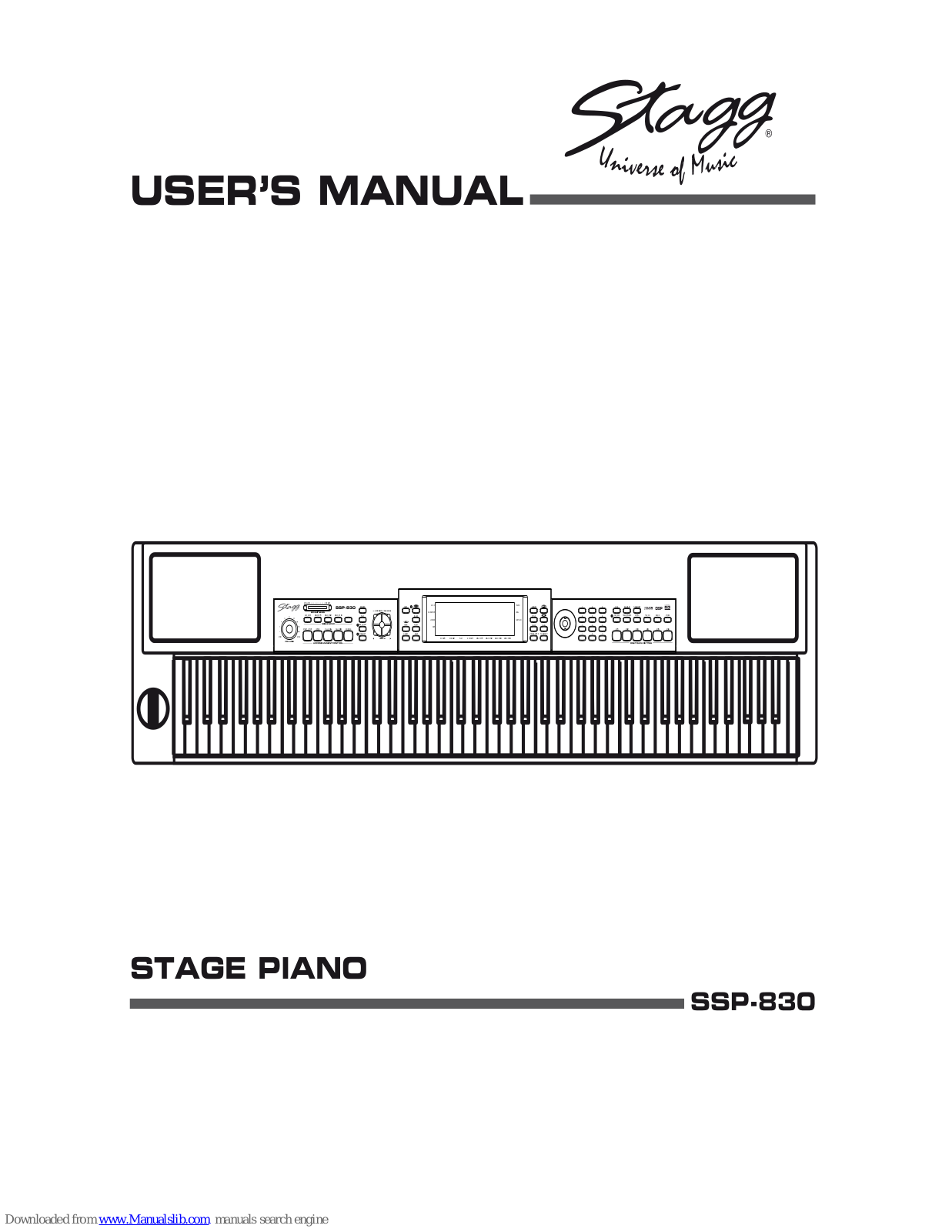 Stagg SSP-830 User Manual - ManualMachine.com