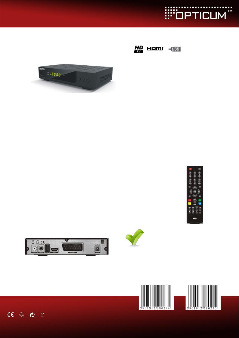 Opticum HD AX 300 User Manual