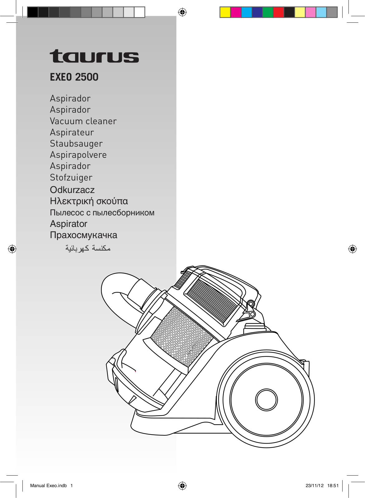 Taurus Exeo 2500 User Manual