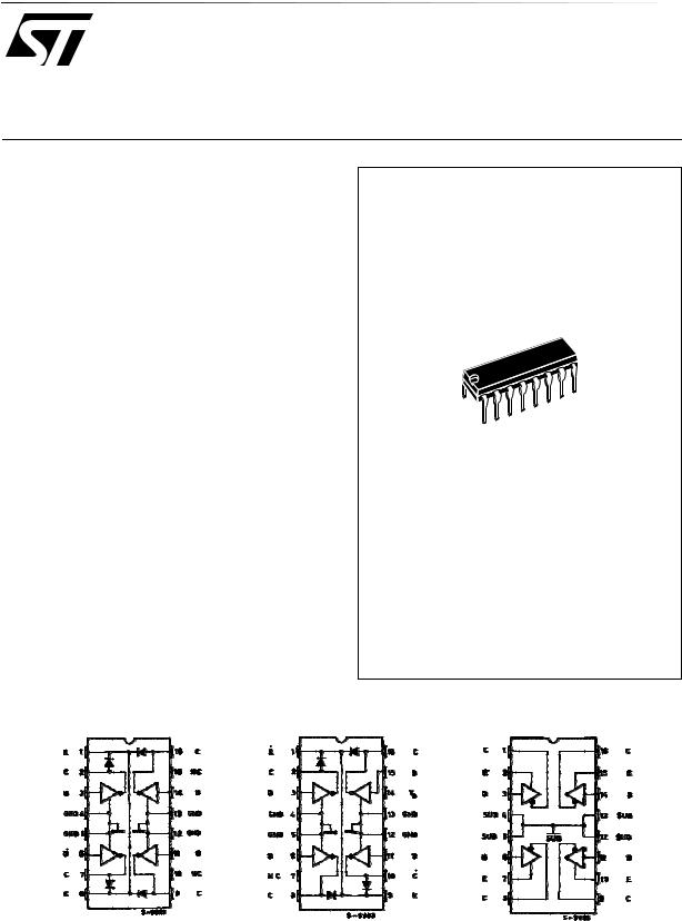 STMicroelectronics ULN2064B, ULN2066B, ULN2074B, ULN2076B, ULN2068B Technical data