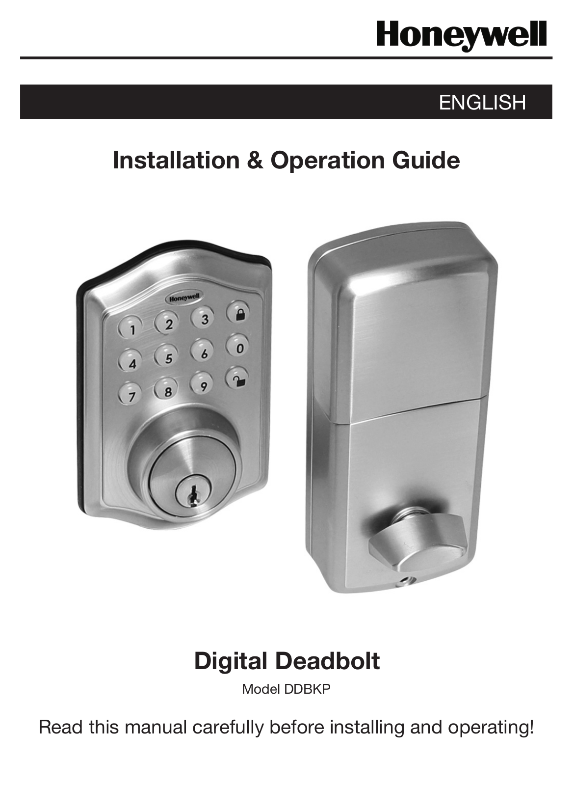 Honeywell Ddbkp User Manual