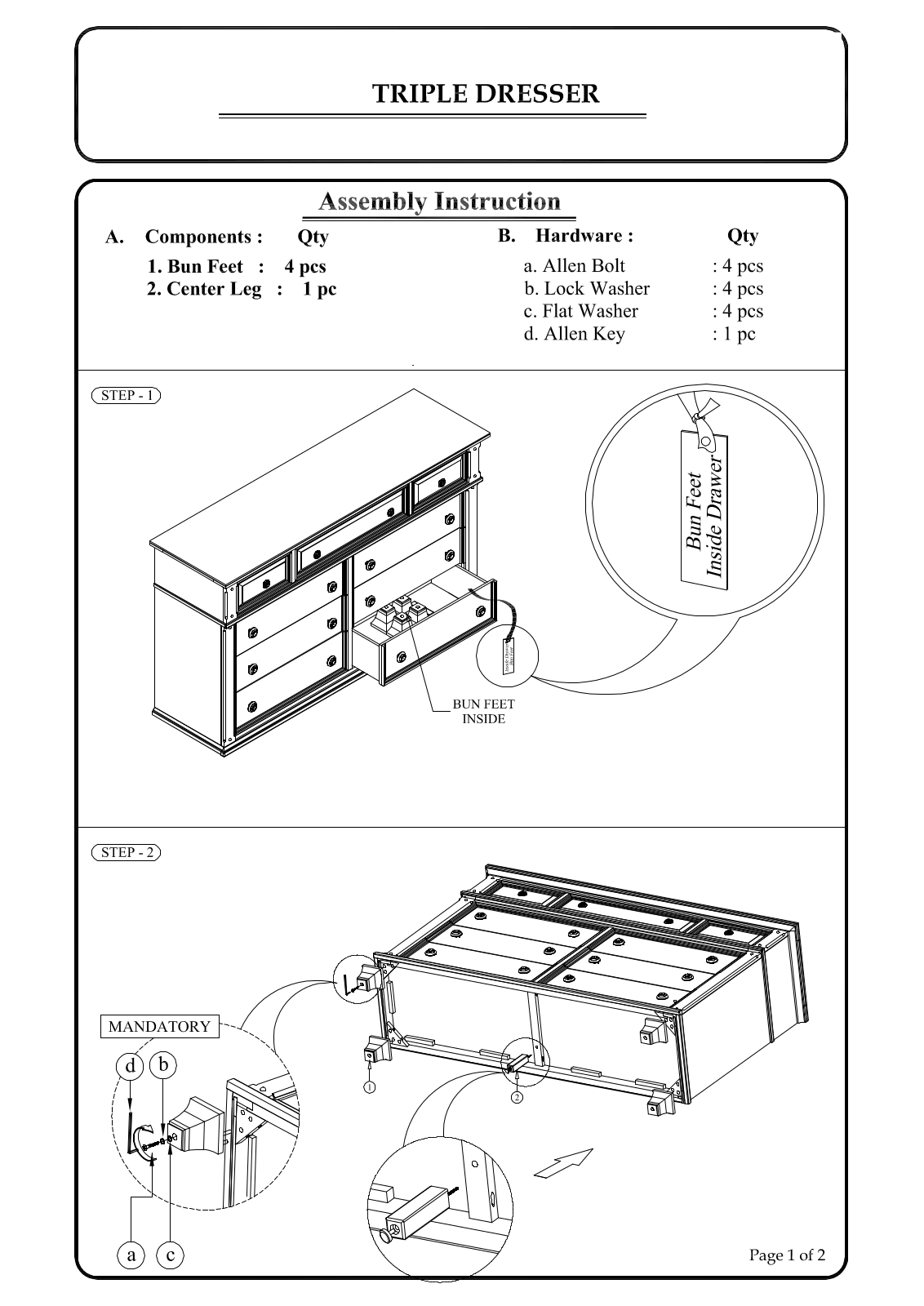 Sand & Stable W004748694 Installation & Assembly - ManualMachine.com