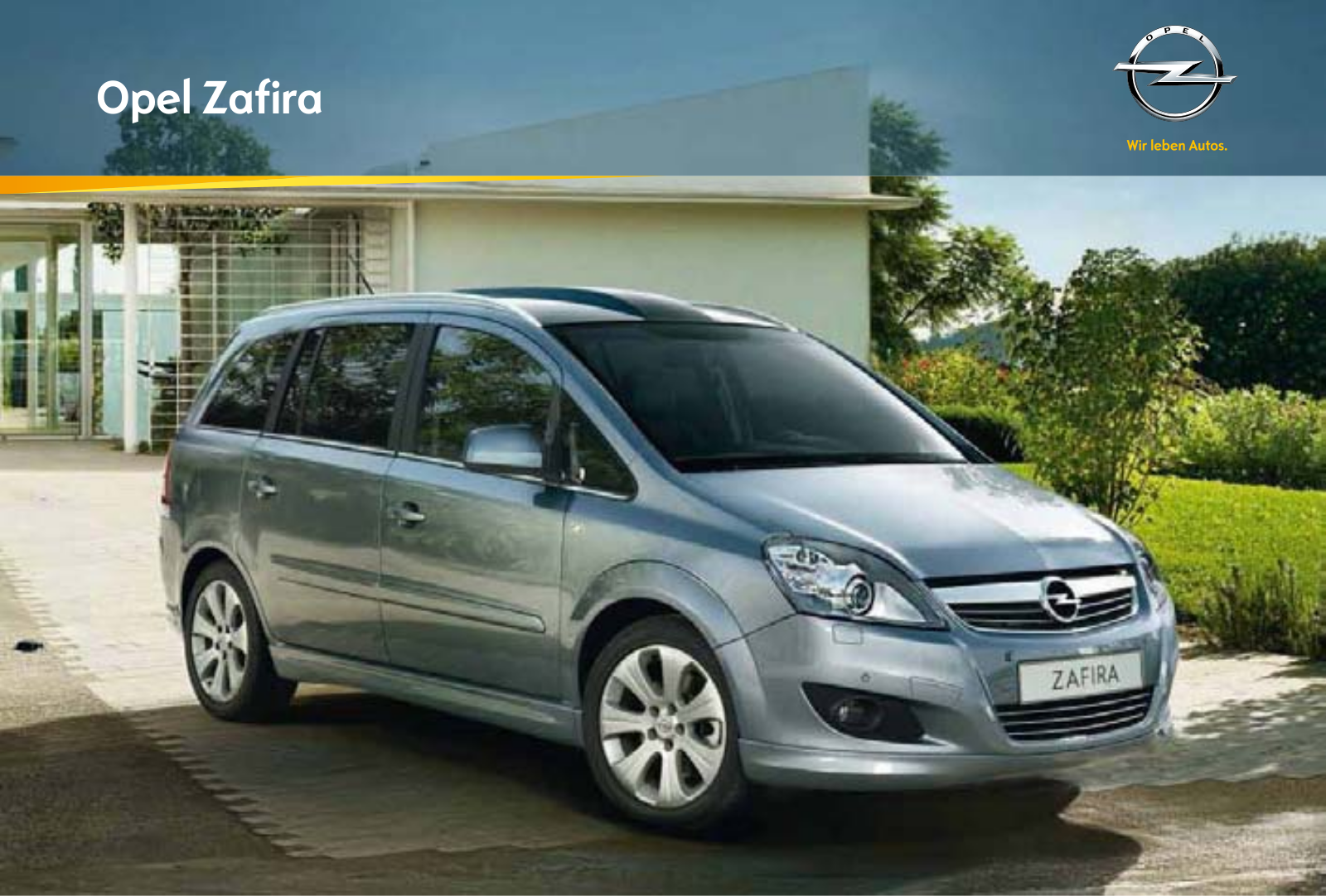 Opel ZAFIRA BROCHURE