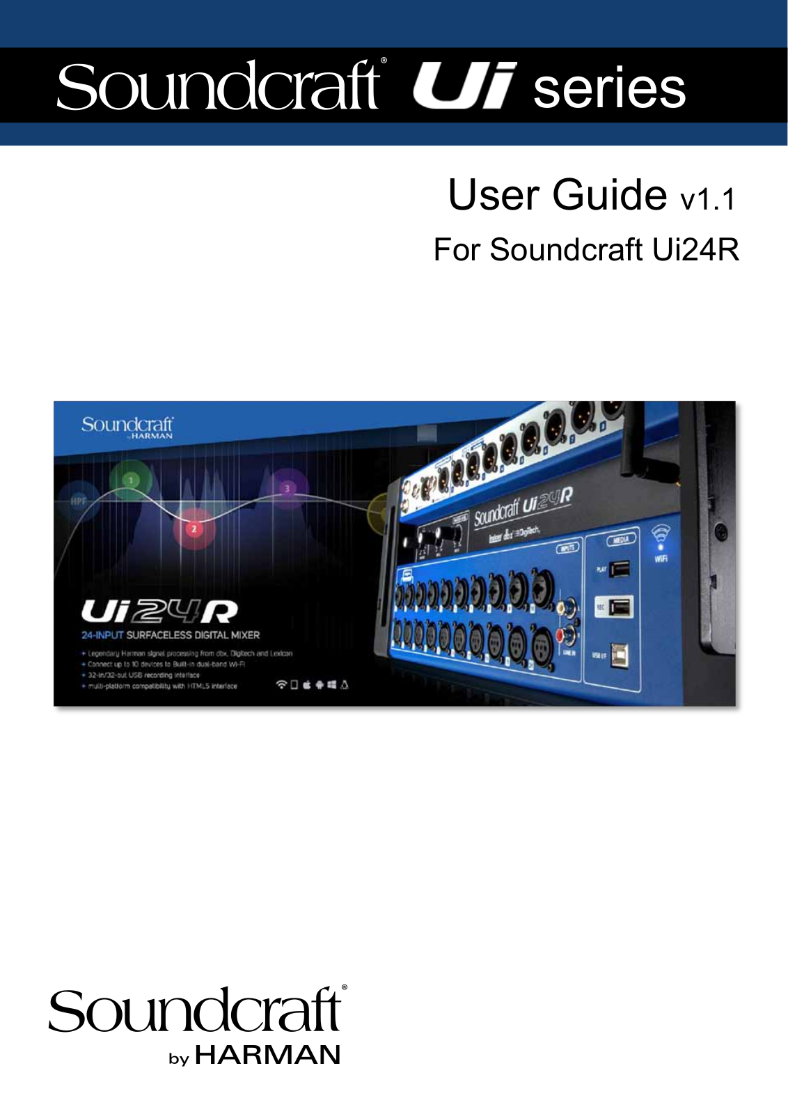 Harman UI24RMIXER User Manual