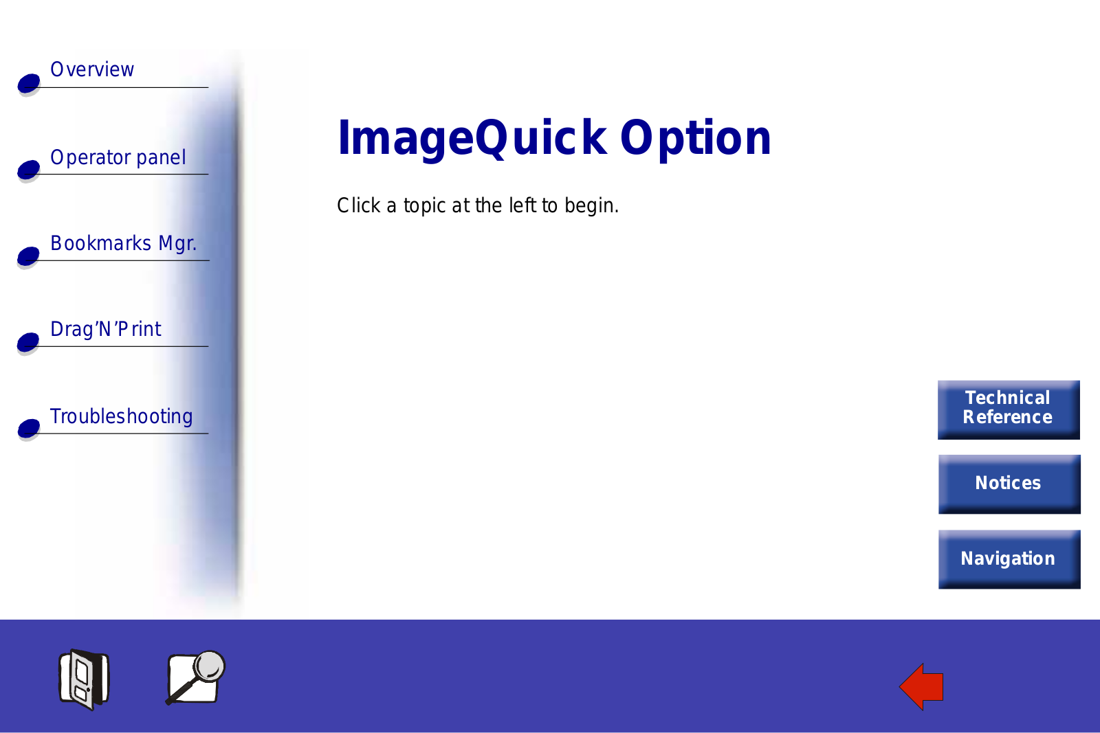 Lexmark IMAGEQUICK User Manual